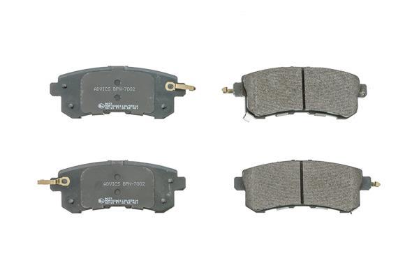 Jeu de 4 plaquettes de frein AISIN ref. BPN-7002